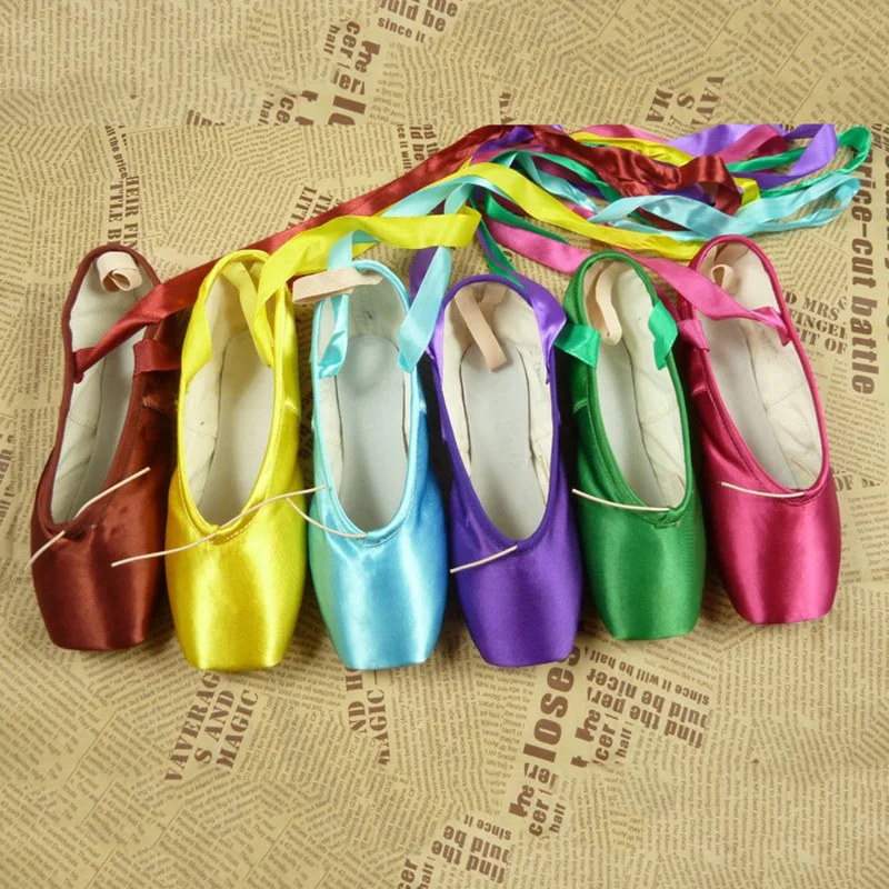 ballerina shoes with ribbon