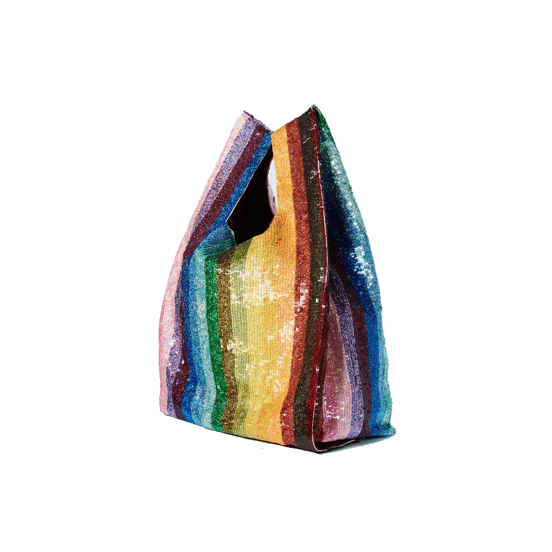 أوتيل 2018 rainbow عارضة حقائب النساء الترتر بقالة حقيبة وصول جديدة الأعلى مقبض حقائب السيدات أزياء حقائب EH052 أوتيل 2018 rainbow عارضة حقائب النساء الترتر بقالة حقيبة وصول جديدة الأعلى مقبض حقائب السيدات أزياء حقائب EH052