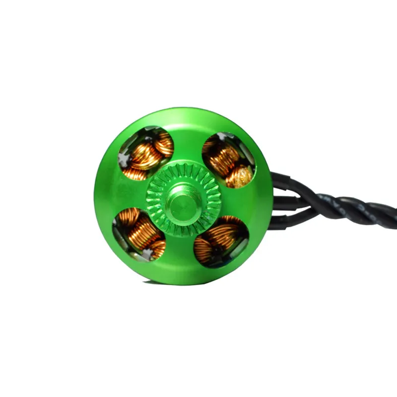 Зеленый 2750kv/2600kv/2400kv/2200kv/1500kv бесщеточный Двигатель для Cobra cpl2207 220 280 RC MultiCopter рамки