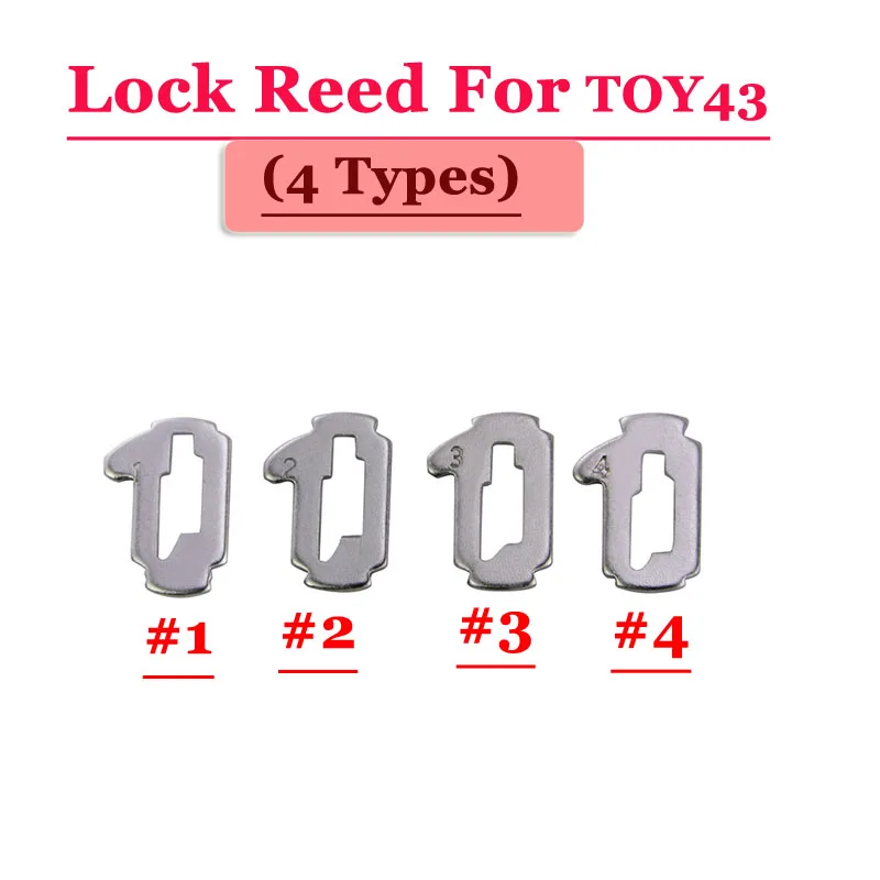 قفل السيارة ريد لل تويوتا TOY43 100 قطعة/صندوق (كل نوع 25 قطع)
