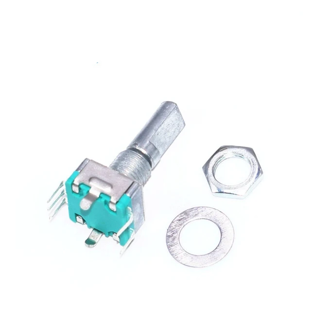 

1 Piece Original,Rotary encoder,code switch/EC11/ audio digital potentiometer,with switch,5Pin, handle length 20mm