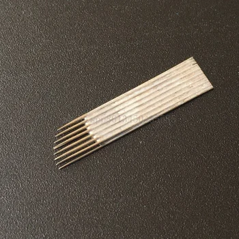 

500pcs Shape Double Line 15P Blade For Eyebrow Shading Microblading Tattoo Permanent Makeup Microblading Needle
