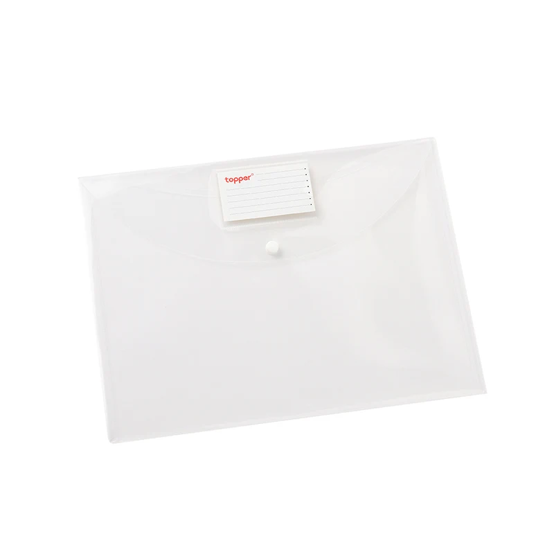 Thick section-white Папка для документов формата А4, органайзер, прозрачный, печатный, пластик, А5, Сумка для документов, Офисная папка, папка, скрепка для хранения, школьные принадлежности - Цвет: Thick section-white