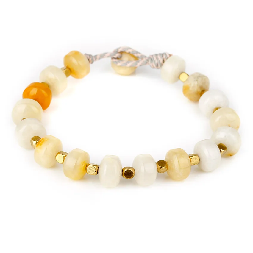 Moories-Sea-Glass-Boho-Bracelets-Summer-Women's-Bohemian-Bracelet-for-Women-men-Natural-Stones-Bracelet Stainless-Steel-Sliding-Buckle-Handmade-Adjustable-Bracelets-for-Woman-Jewelry-Fashion-2018-Wooden-. (