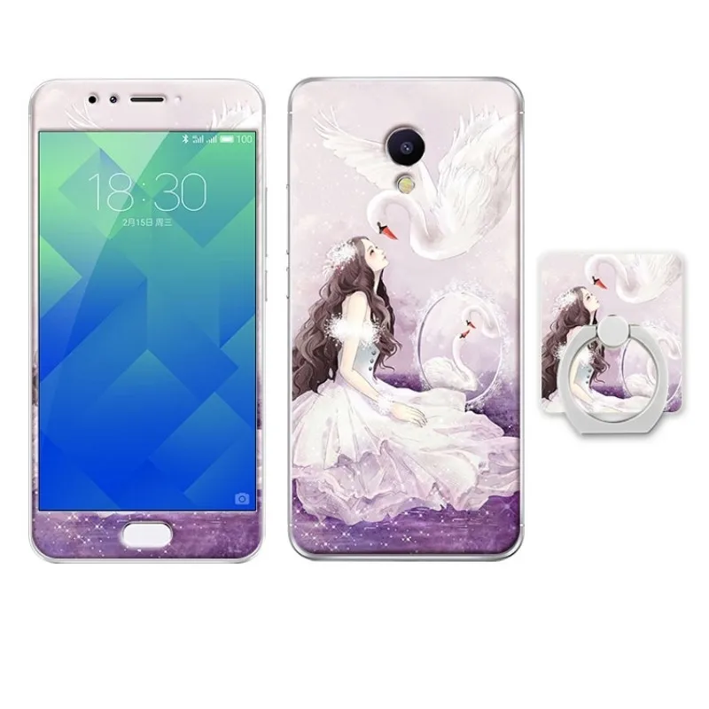 Meizu M5s case cover glass screen protector  (4)