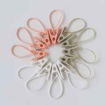 

Hot 12pcs Plastic Clothes Pegs Home Travel Portable Hangers Rack Towel Clothespins Windproof Clothes Pegs Fixed Hanging Clips DA
