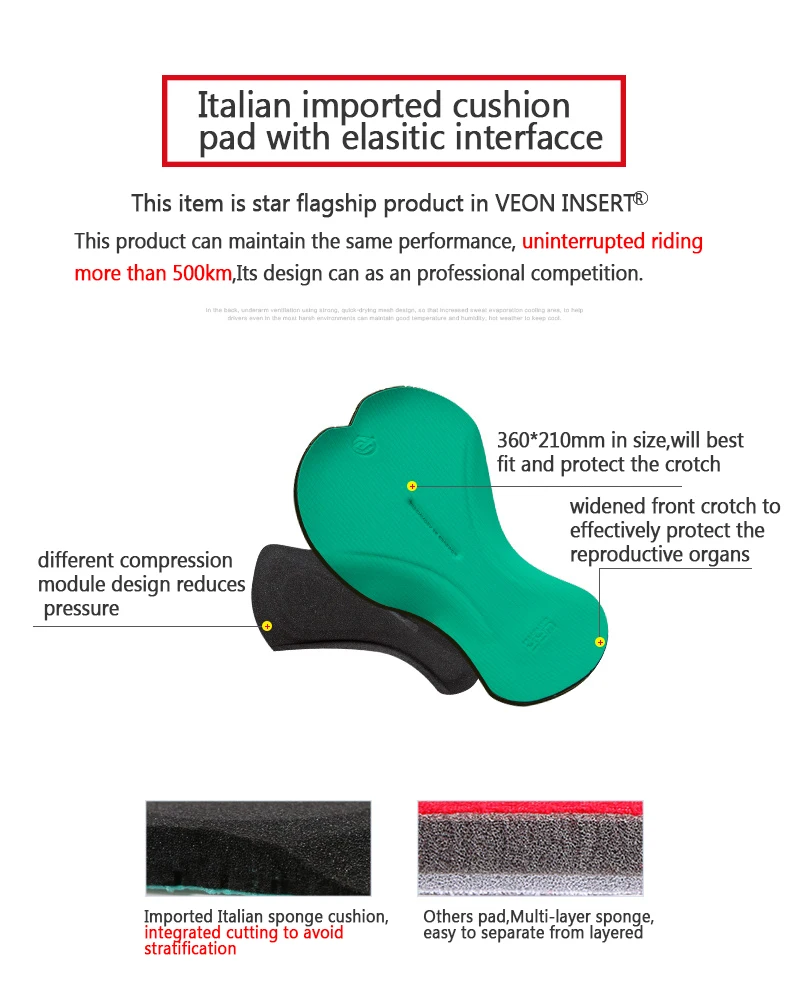 Design for long distance races specialize