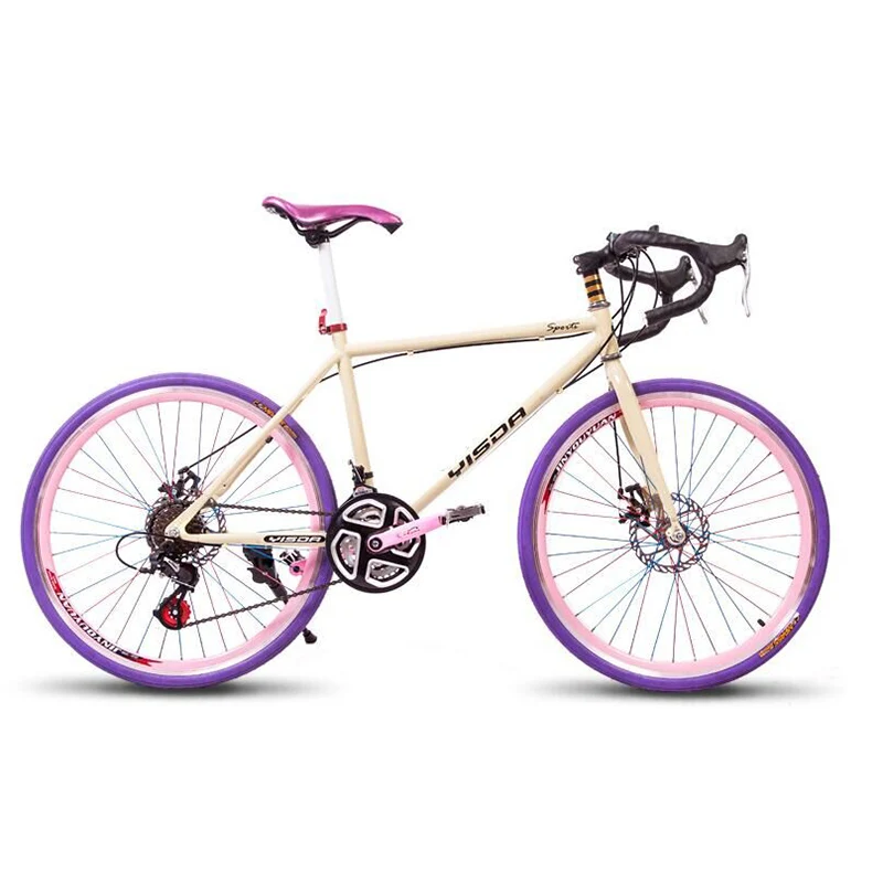 Sale New mountain bike disc brake V brake student student cross country racing variable speed damping 1