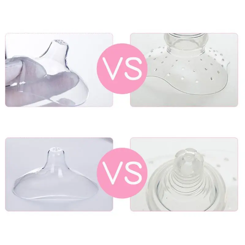 

Silicone Nipple Shield Maternity Protector Baby Nursing Breast Milk Feeding Shell