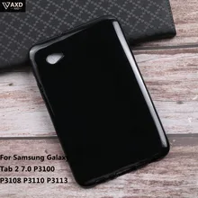 Чехол для samsung Galaxy Tab 2, 7 дюймов, P3100, P3108, P3110, P3113, ТПУ, защита экрана планшета, Мягкий Силиконовый противоударный чехол