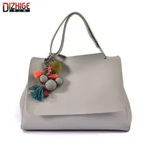 Mode PU L eather Gland Femmes Sacs À Main Pendentif de Grande Capacité Femme Sac À Bandoulière De Luxe Dames Sacs Sac Bolsos Mujer 2016