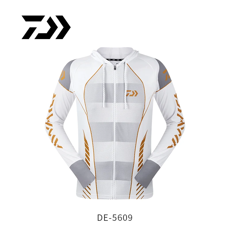

New 2020 Daiwa Performance Fishing Shirt Men UPF 50 UV Sun Protection Quick Dry Mesh Summer Winter Long Sleeve Fishing Clothes