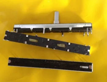 

FOR MACKIE Mickey mixer fader imitation A10K 60MM Slide putter stroke double potentiometer Switch Overall length is 75mm