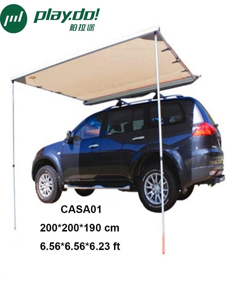 Playdo Car Roof Tent Awning 6 56x6 56x6 23ft 2x2x1 9m Toldo Side