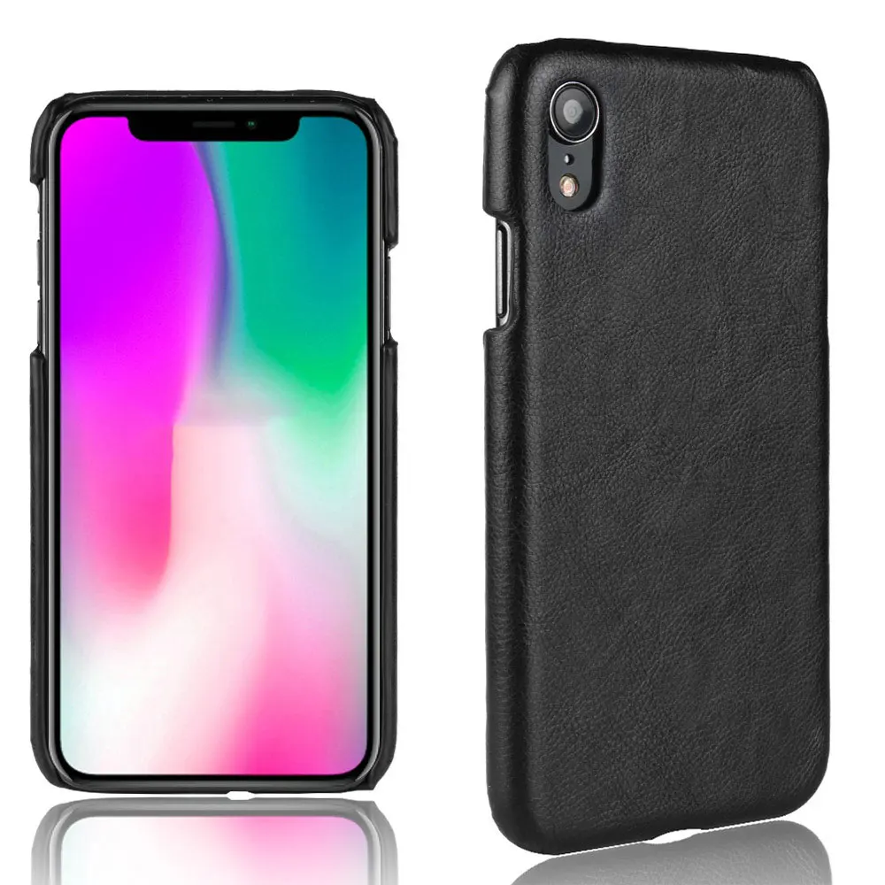 Vintage PU Leather Phone Case For iphone X Xs MAX XR Case