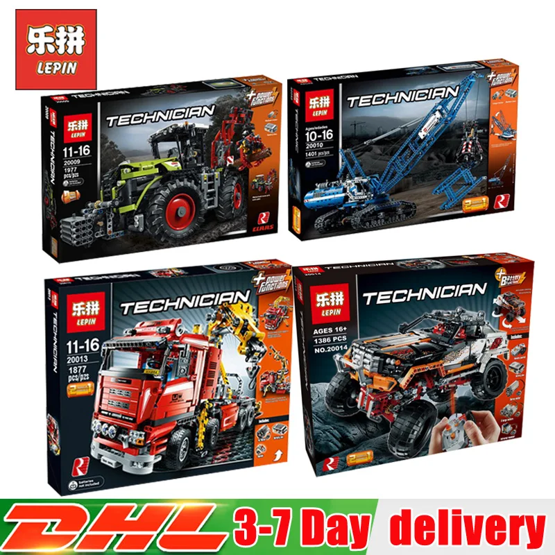 

LEPIN Technic 20009 20010 20013 20014 Compatible LegoINGLY 42054 42042 8258 9398 Building Blocks Bricks Toys for Children Gifts