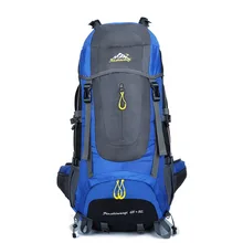 70L Hot Sale Outdoor Multi-function Backpack High Quality Polyester Mountaineering Bag Waterproof Unisex Climbing Bags Rucksack