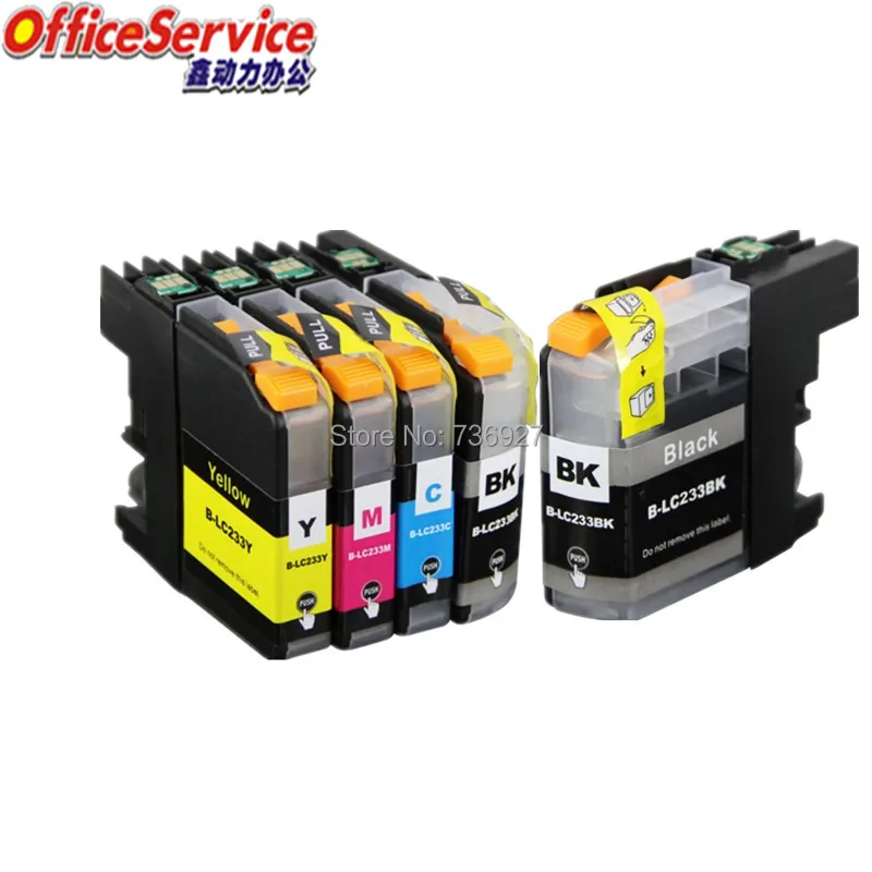 LC233 LC231 LC237 LC235 Compatible Ink Cartridge For Brother MFC-J5720/J4120/J4620/J5320/J480DW/J680DW/J880DW printer - Цвет: 1 Set add 1 Black