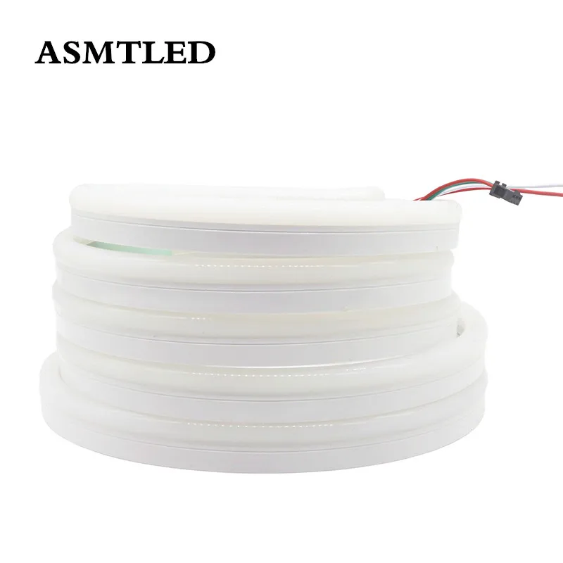 

DC12V RGB Led Neon Rope WS2811 Pixel Strip Light WS2812B WiFi Mini Pixel Controller 5A Power Adapter Addressable Individually 5M