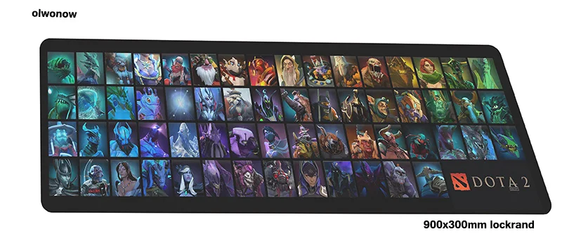  olwonow 2019 New Simple Design Speed DOTA 2 Game MousePads Computer Gaming Mouse Pad Gamer Play Mat