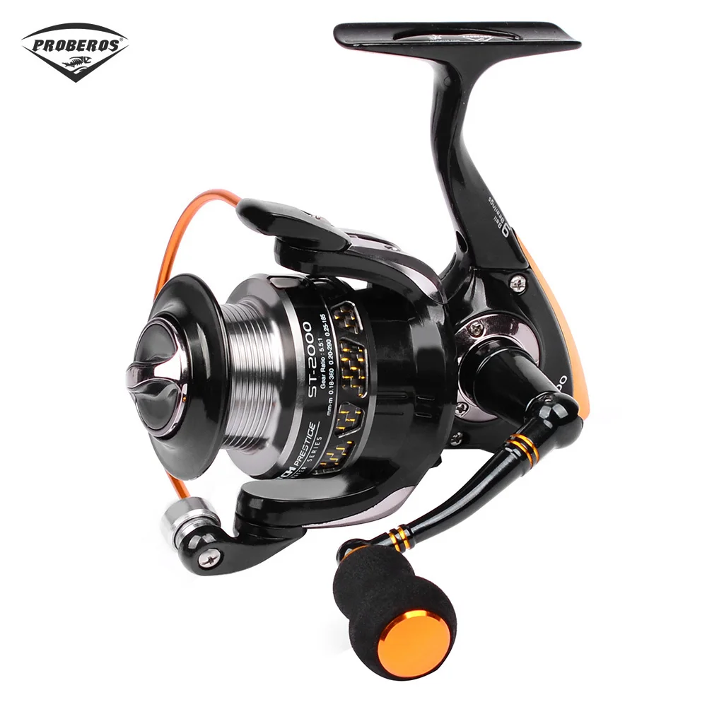PRO BEROS 5.51 All Metal Lightweight Fishing Reel 9 Ball Bearing