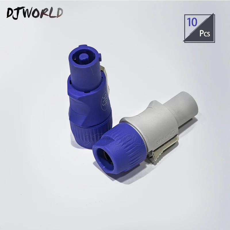 

10pcs High Quality PowerCon DMX Cable Power Connector Hand In Hand For Power Input DMX Stage Lighting Dj Equipment
