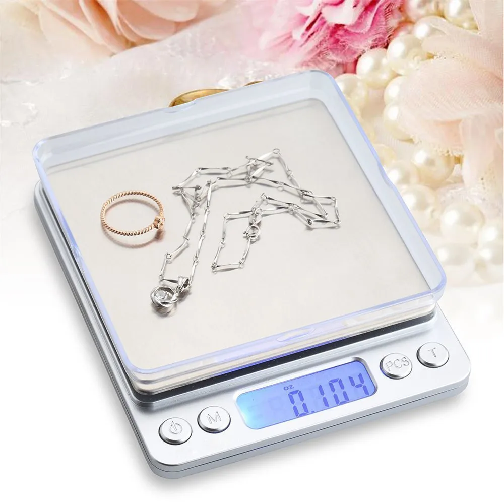 3000g/0.1g Portable Mini Electronic Digital Scales Pocket Case Postal Kitchen Jewelry Weight