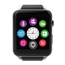 Bluetooth Smart Watch GT88 Clock Heart Rate Health Fitness Measure Wearable Device with GSM/GPRS SIM Card for Smartphone