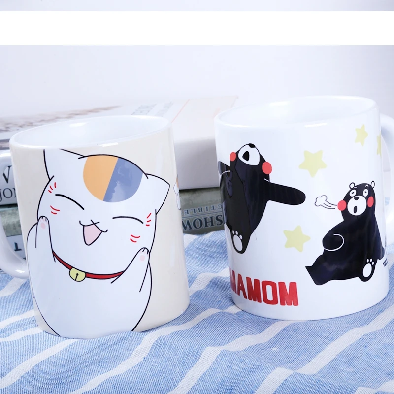 Аниме JK Natsume Yuujinchou Мадара Кумамото Кумамон косплей кружка мультяшный Кот мишка