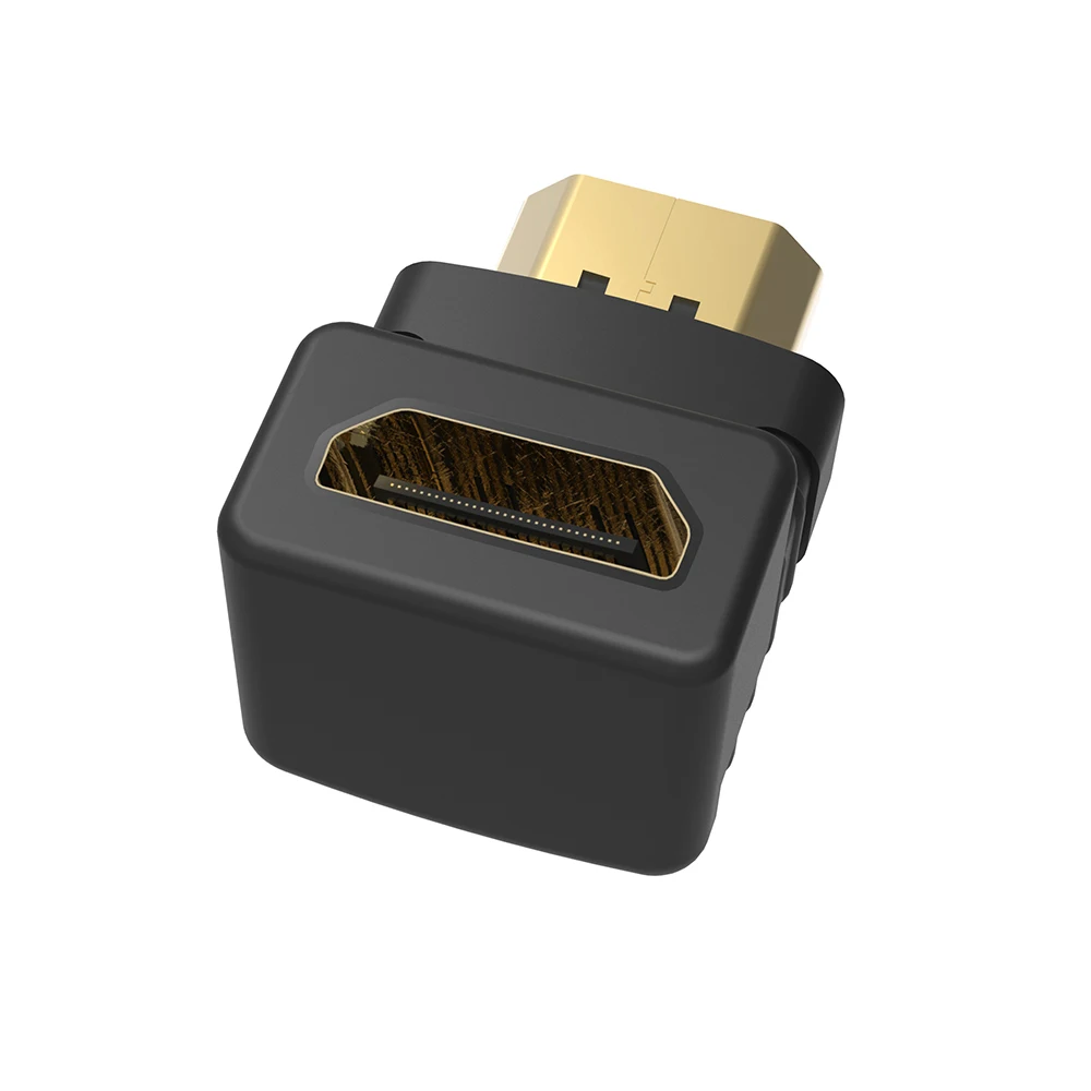 Высокое качество 90 градусов HDMI Мужской к HDMI Женский кабель адаптер конвертер V1.4 1080P для HDTV