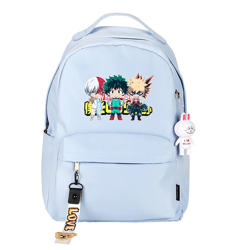 My Hero Academy Midoriya izku Косплей Женский Рюкзак kawaii школьные сумки водонепроницаемый рюкзак для путешествий аниме рюкзак для ноутбука Rugzak - Цвет: 4
