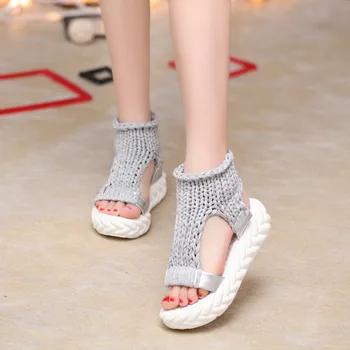 

Shoes Women Sandals Nice Summer Shoes Sandals On The Platform Flip Flops Gladiator Bottom Women Shoes Footwear Heeled