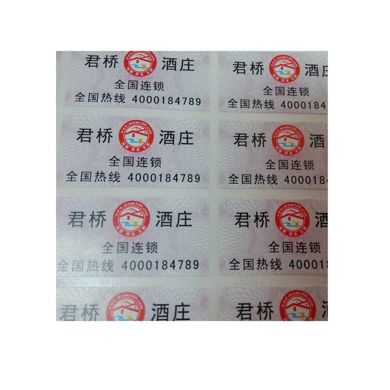 

Printing self adhesive paper/vinyl white/transparent custom vinyl sticker