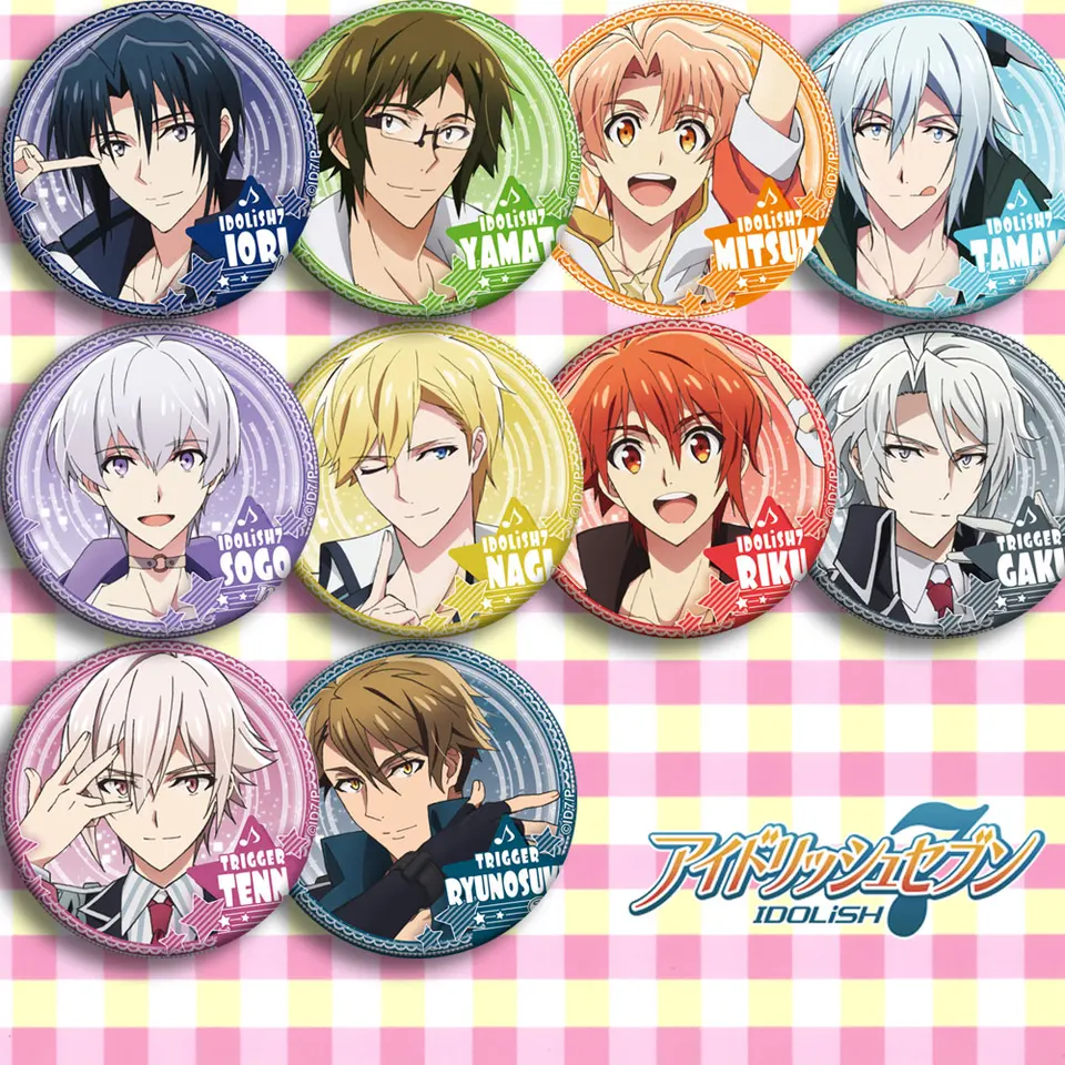 Idolish7 Anime Badges 58 Mm Idolish7 Cosplay Badges Iori Brooch Idolish7 Anime Badges 58 Mm Idolish7 Cosplay Badges Iori Brooch