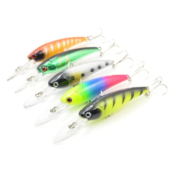 

1pcs/lot 9cm 8.3g Minnow fishing Lures isca artificial crankbait wobblers Pesca hard bait Fishing tackle everything for fishing