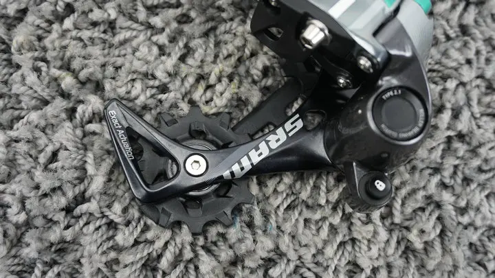 SRAM FORCE CX1 RODE Bike задний переключатель 11 скоростей средняя клетка черный