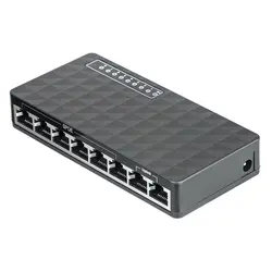 10/100 Мбит/с 8 портов Poe Ethernet Lan Настольный сетевой Переключатель концентратор адаптер (ЕС штекер)