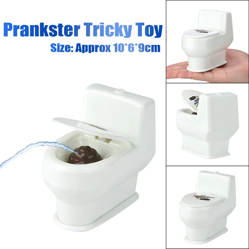 

Mini Funny Prank Squirt Spray Water Toilet Decoration children best gift Funny toys Adults and children best gift