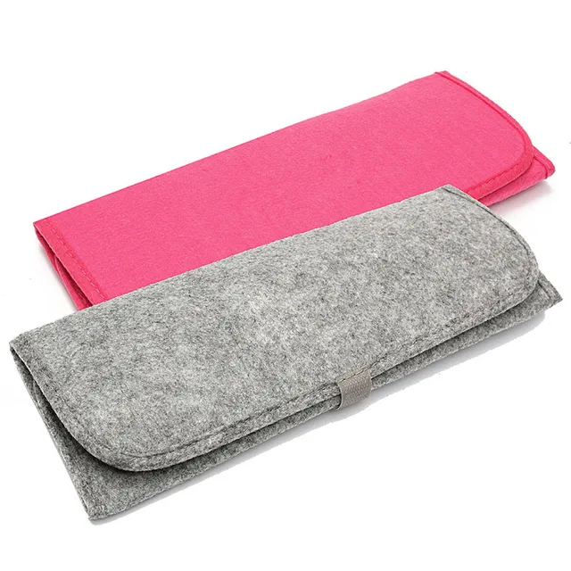 Travel Hair Straightener Storage Bag Curling Iron Pouch Heat Resistant