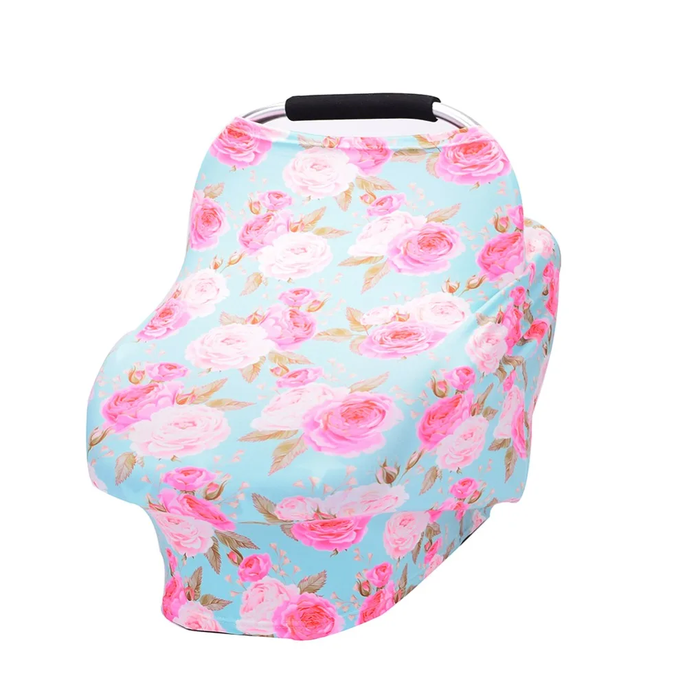 Nursing Privacy Cover Scarf for Mum Feeding Baby Car Seat Canopy