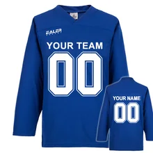 EALER одноцветная тренировочная хоккейная Джерси для командной подготовки с вашим именем, номером и название команды