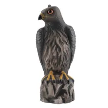 Открытый сад стоящая поддельная Сова охотничья приманка Отпугиватель для контроля протектор садовник птица репеллент от вредителей отпугиватель