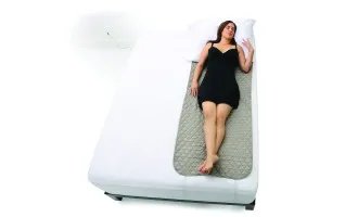 Grounded Plush Silver Sleep Pad seat pad connect to the Earth remove the radiation EMF protection