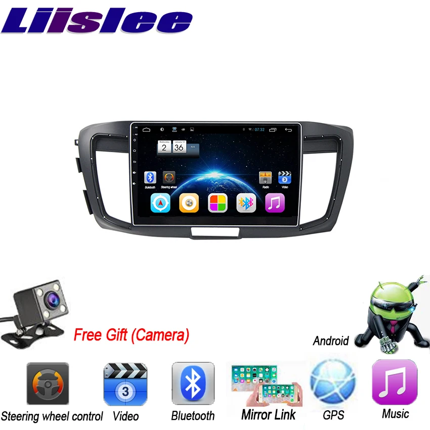 

For Honda Accord 2013~2016 GPS Navigation Big screen Bluetooth Android Head Unit 2din Autoradio Car Android Multimidia Player