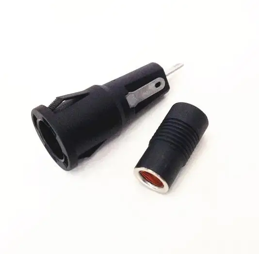 

R3-54 5*20 мм 10A 250V черный держатель предохранителя x 100 шт.