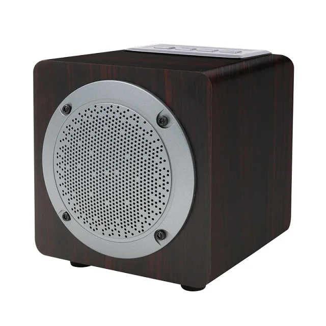 ZOP Деревянный беспроводной Bluetooth динамик Портативный hifi звуковая система 3D стерео музыка сабвуфер динамик s - Цвет: Red