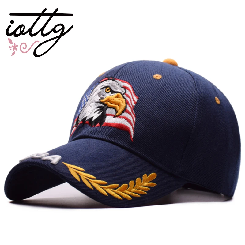 IOTTG European Fashion Hats Hip Hop Baseball Cap Summer Sports Hats USA