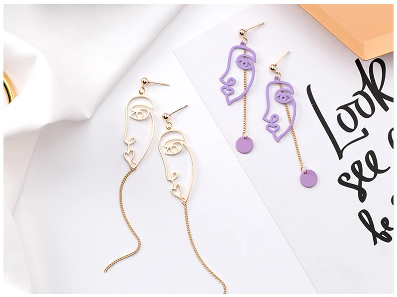 Face Earrings (2)