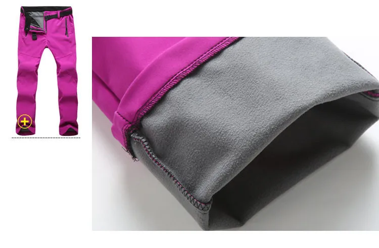 Calças de Acampamento Esportes ao ar Livre à Prova Água à Prova de Vento Aufdiazy Women Inverno Camo Velo Softshell Caminhadas d' Calças Térmicas Im007 Men & 23 Ar Livre À Prova D' Água À