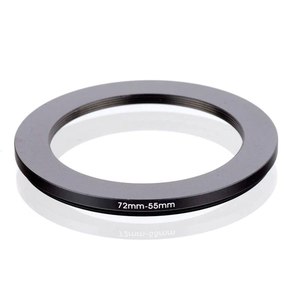 RISE (Великобритания) металл 72 мм-55 мм фильтр переходное кольцо подходит для всех же размер диаметр объектива (72-55) бесплатная доставка